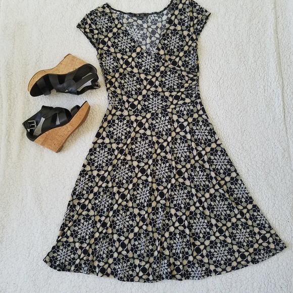 Lily Dresses & Skirts - Lily Side Ruched A-Line Faux Wrap Dress